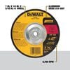 DEWALT 7 x 1/4 x 5/8-in to 11Depressed Center Metal Grinding Wheel, small image number 2