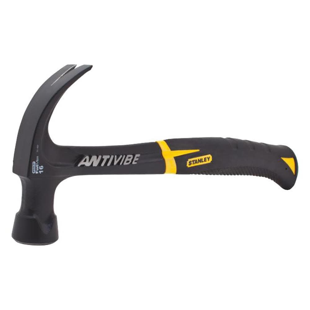 Stanley 16 oz FATMAX Anti-Vibe Curve Claw Nailing Hammer, large image number 2