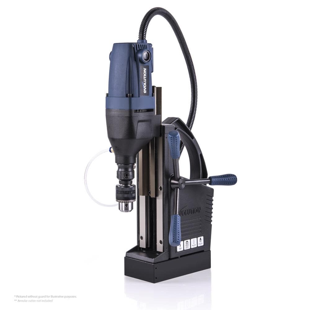 Evolution Power Tools 1-1/8 in Industrial Magnetic Drill with Carry Case, large image number 1