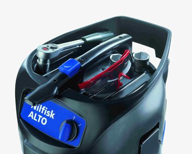 Nilfisk-Alto Attix 50 AS/E (Auto Tool Start) 12 Gallon Wet/Dry Vacuum, large image number 1