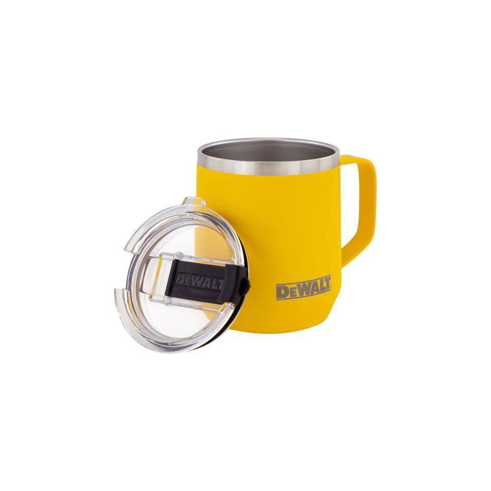 DEWALT Coffee Mug 14oz 18/8 Stainless Steel Yellow, large image number 2