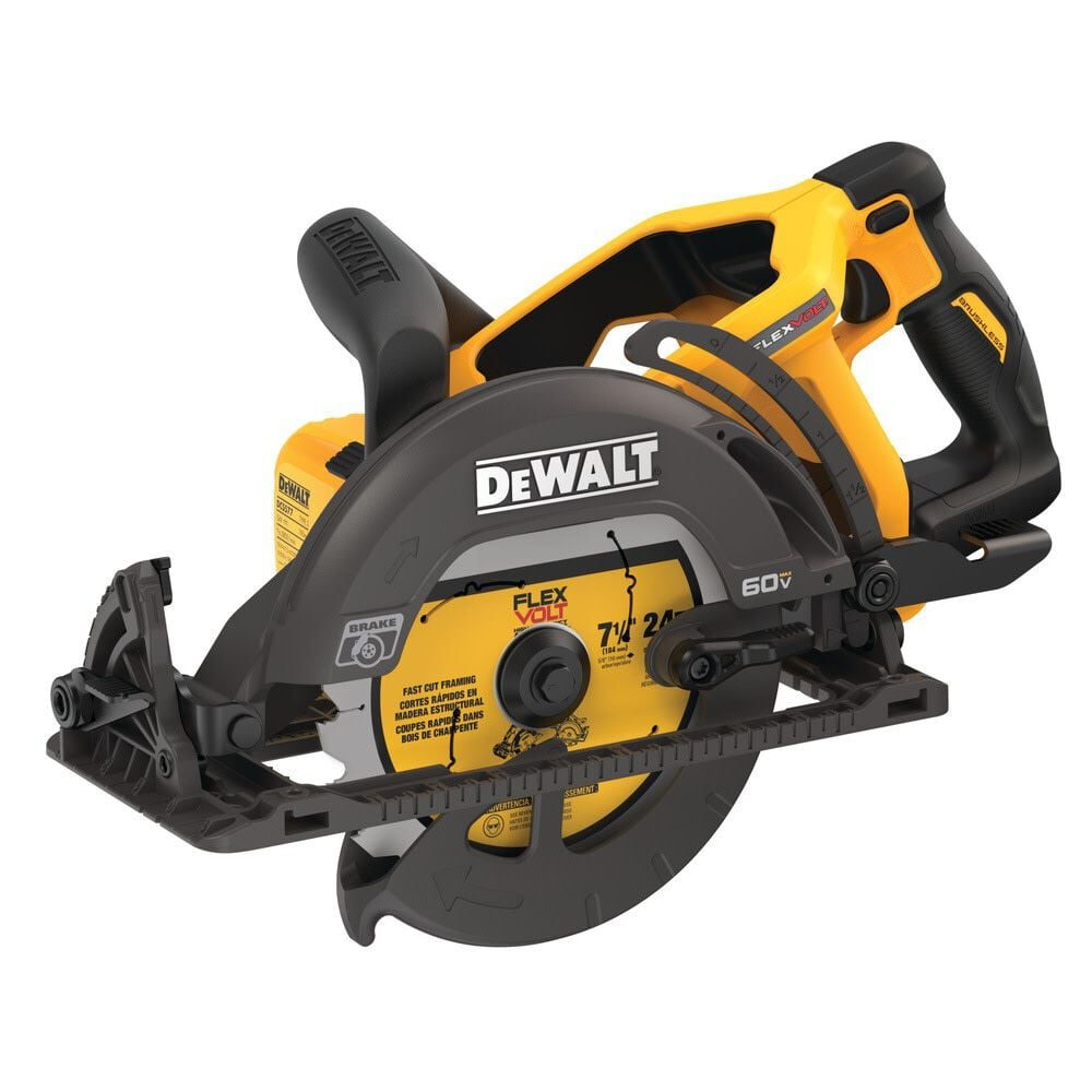 DEWALT 60V MAX 7-1/4 Inch Cordless Saw & 20/60V MAX Li-Ion Battery Bundle, large image number 5
