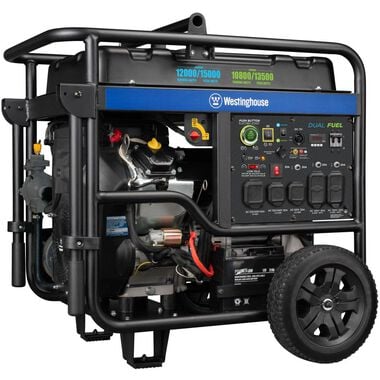 Westinghouse Outdoor Power Dual Fuel Portable Generator with CO Sensor