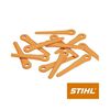 Stihl 5.7in Orange Plastic Replacement Blade For PolyCut Head 12pk, small image number 2