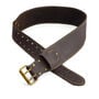 Ox Tools 3 Inch Oil Tanned Leather Tool Belt, 2XL