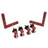 Big Horn 5-1/2 Inch Aluminum Alloy Steel 90 Degree Position Square Set, small image number 2