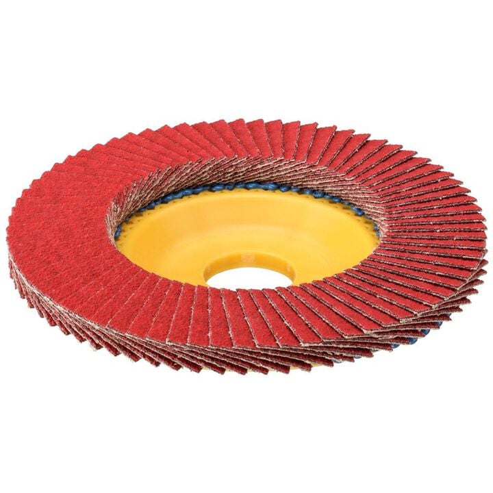 DEWALT 4 1/2in X 7/8in 80G T27 XP Ceramic Trim Flap Disc, large image number 5