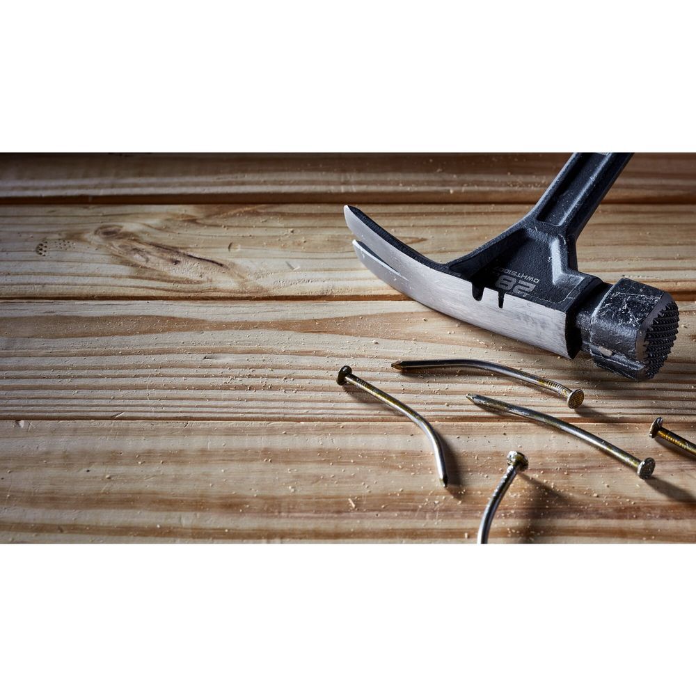 DEWALT 28oz Milled Framing Hammer, large image number 3