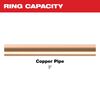 Milwaukee 3 Inch NIBCO Press Ring for M18 FORCE LOGIC Long Throw Press Tool, small image number 2