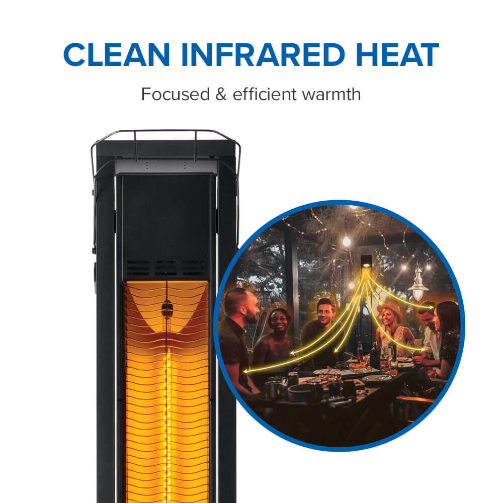 Napoleon Phantom Freestand 1500W Electric Infrared Heater, large image number 11