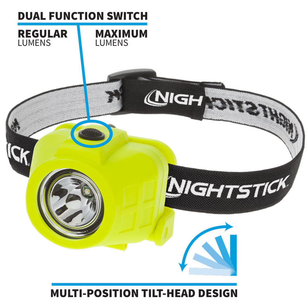 Nightstick Intrinsically Safe Polymer LED Headlamp, large image number 5