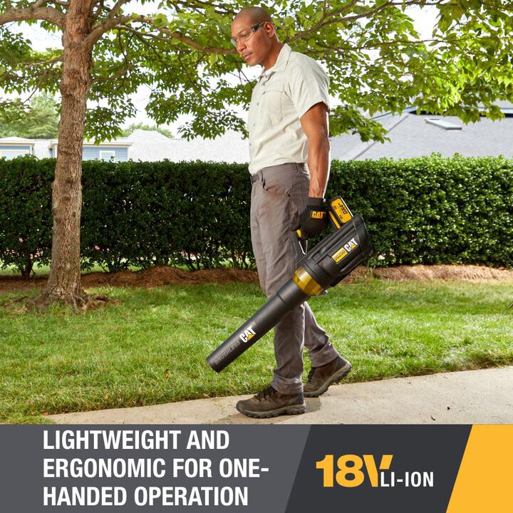 CAT DG250 18V Brushless 100 MPH 450 CFM Cordless Leaf Blower Kit, large image number 8