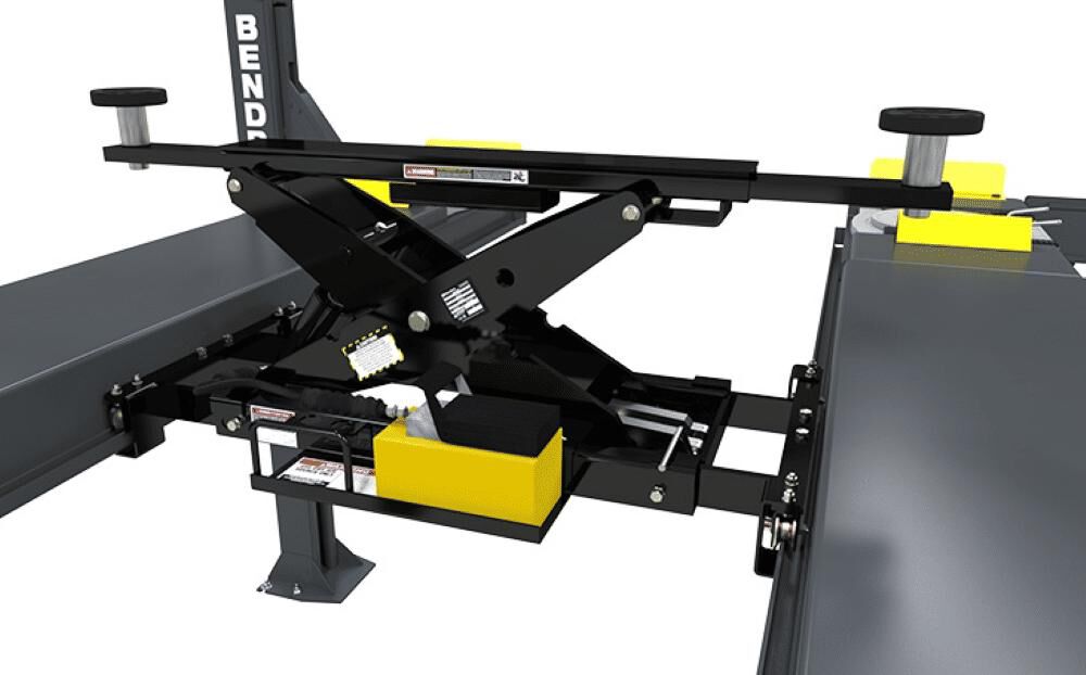 Bendpak RJ7W Rolling Bridge Jack Easy Roll Wheels 7000 lbs Capacity, large image number 4