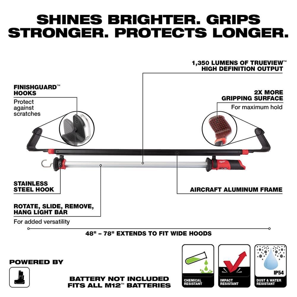 Milwaukee M12 Led Underhood Light Bare Tool 2125 20 Simolary simolary.com 6