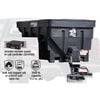 Buyers Products Company SaltDogg 1.5 Cubic Yard Electric Poly Hopper Spreader, small image number 2