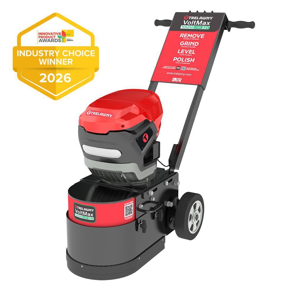 CS Unitec Trelawny 10 Inch VoltMax Battery Floor Grinder Kit with Battery, large image number 1