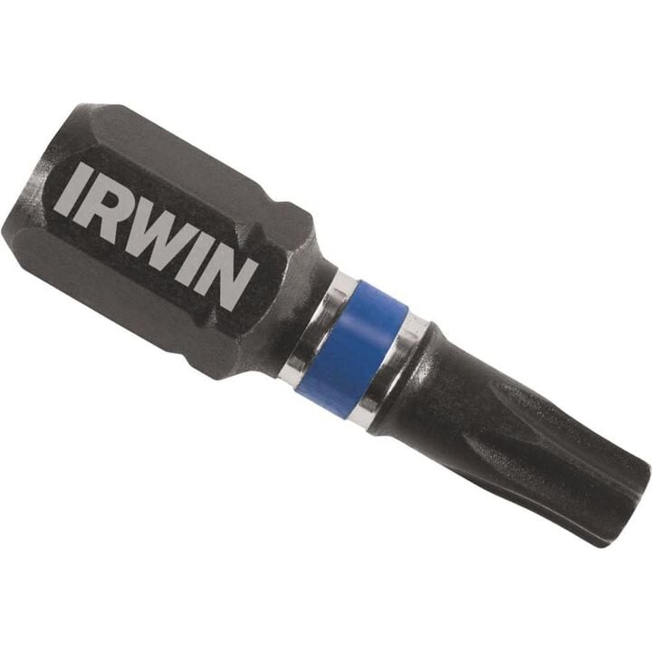 Irwin T20 Drive x 1 Inch Torx Point Impact Insert Bit 25 Pack, large image number 1