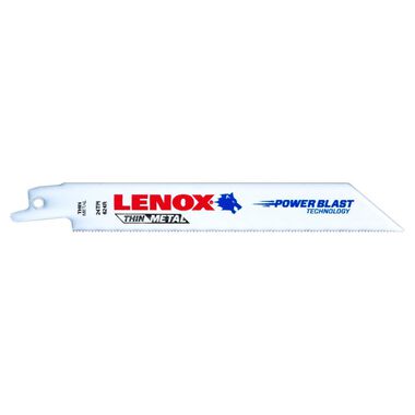 Lenox Reciprocating Saw Blade B624R 6in X 3/4in X .035in X 24 TPI 25pk