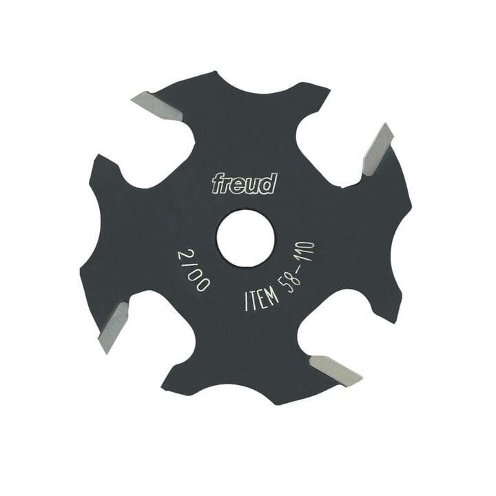 Freud 9/16 In. Depth x 3/16 In. Slot Four Wing Slotting Cutter, large image number 0