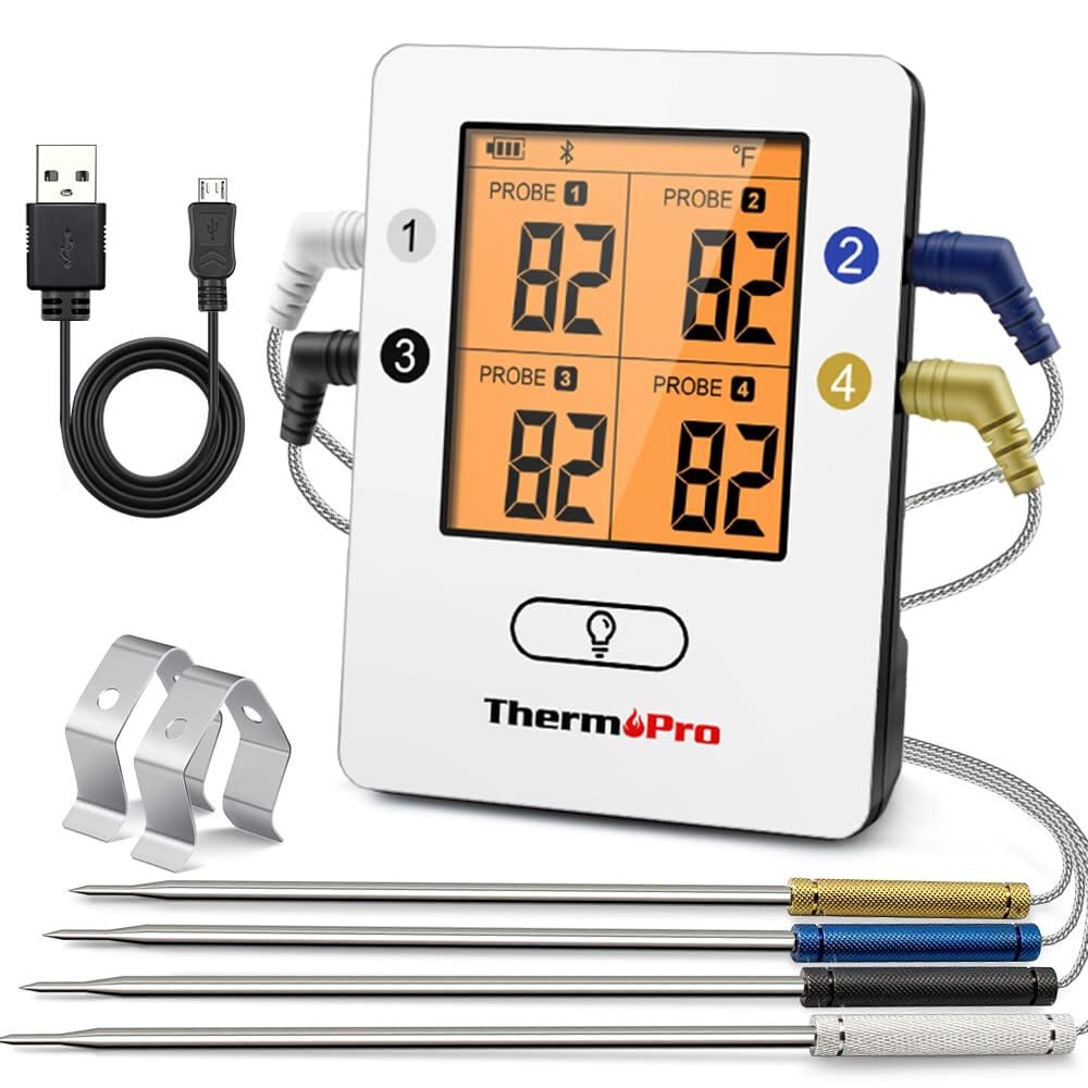 TempPro Bluetooth 4-Probe Meat Thermometer, large image number 7