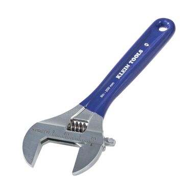 Klein Tools 8In Wide Jaw Adjustable Wrench, large image number 4