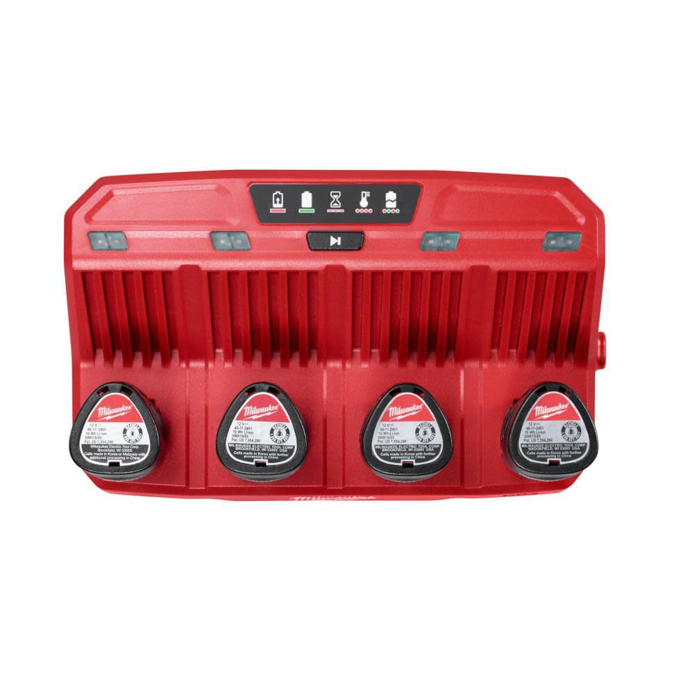 Milwaukee sequential battery charger best sale