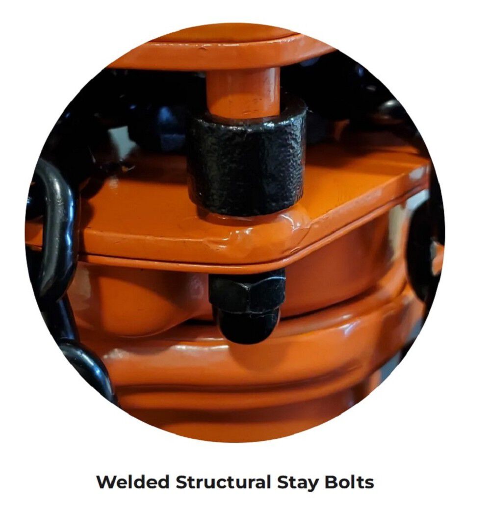 Atlas Lifting and Rigging ACH 1/4 Ton Chain Hoist 550 lbs 15 Ft. Lift, large image number 6
