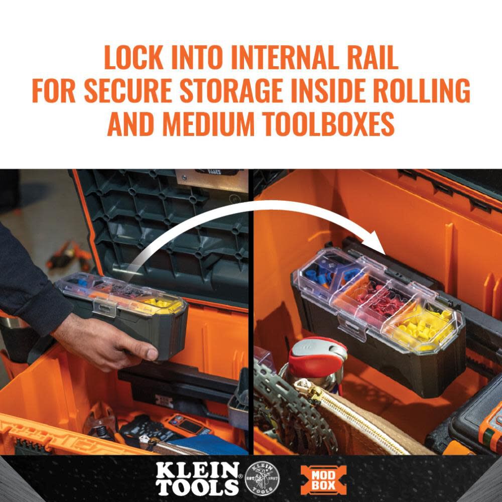 Klein Tools MODbox Parts Bin Rail Attachment 54815MB - Acme Tools