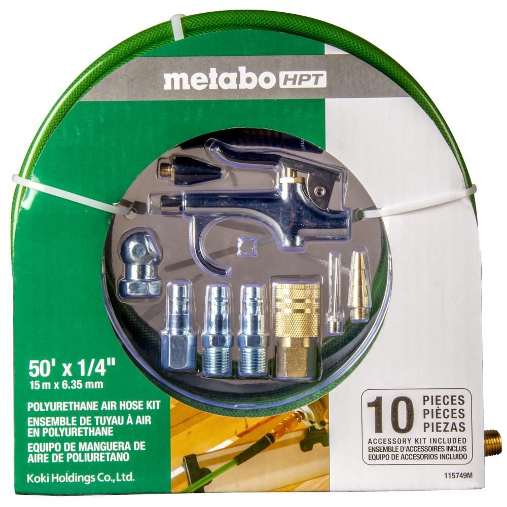 Metabo HPT Polyurethane Air Hose Kit 1/4in x 50', large image number 2