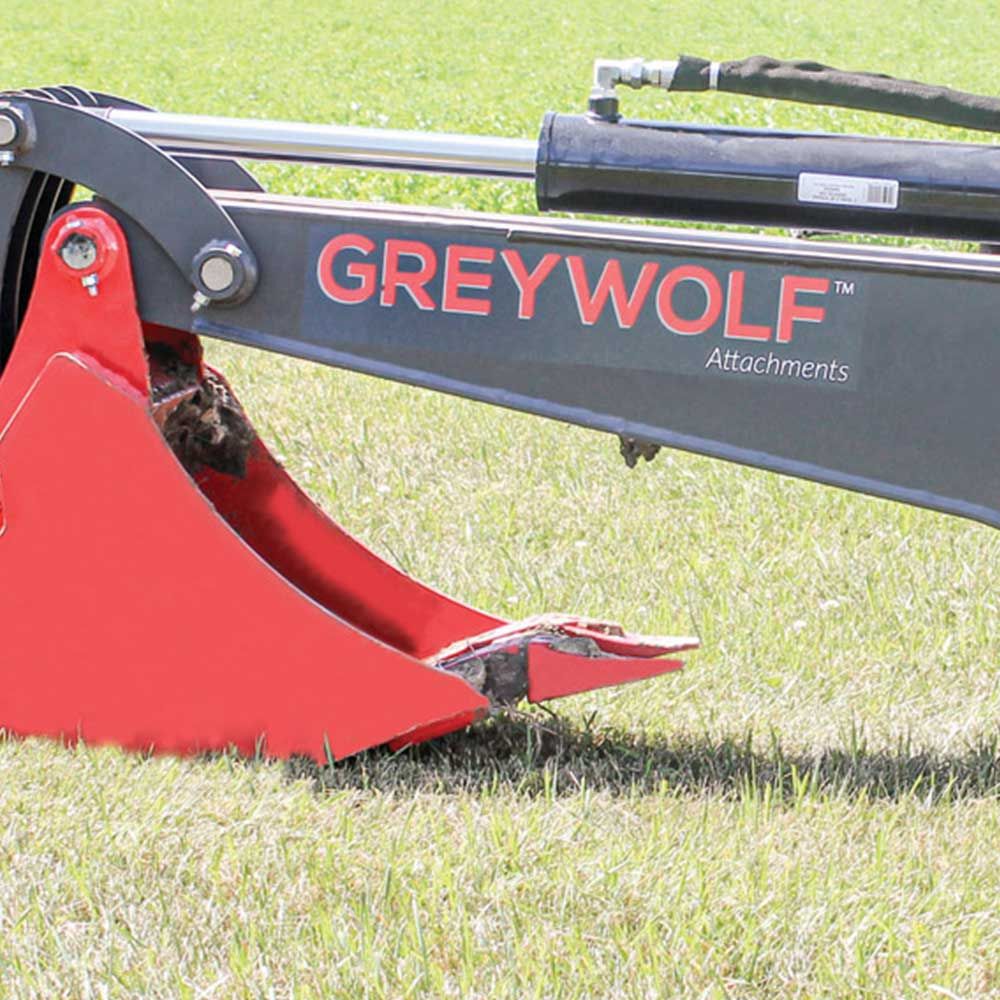 GreyWolf Attachments 12 Inch Skid Steer Backhoe Attachment, large image number 14