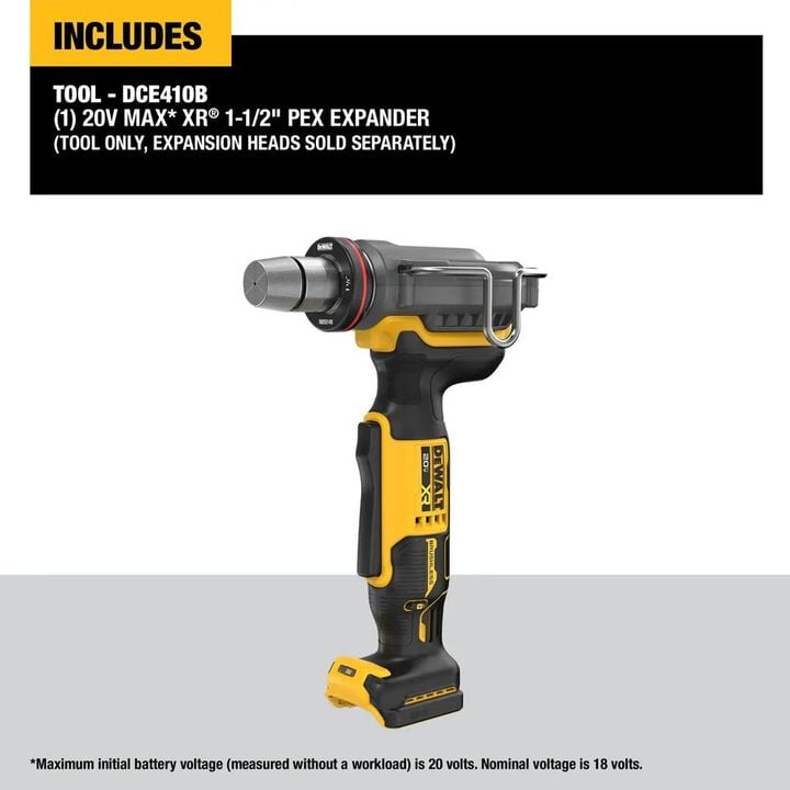 DEWALT 20V MAX PEX Expander & Plastic Tubing Cutter Bundle, large image number 4