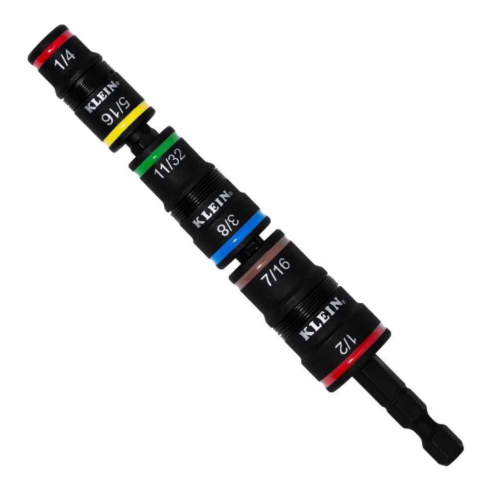 Klein Tools Impact Flip Socket Set No Handle - 32907
