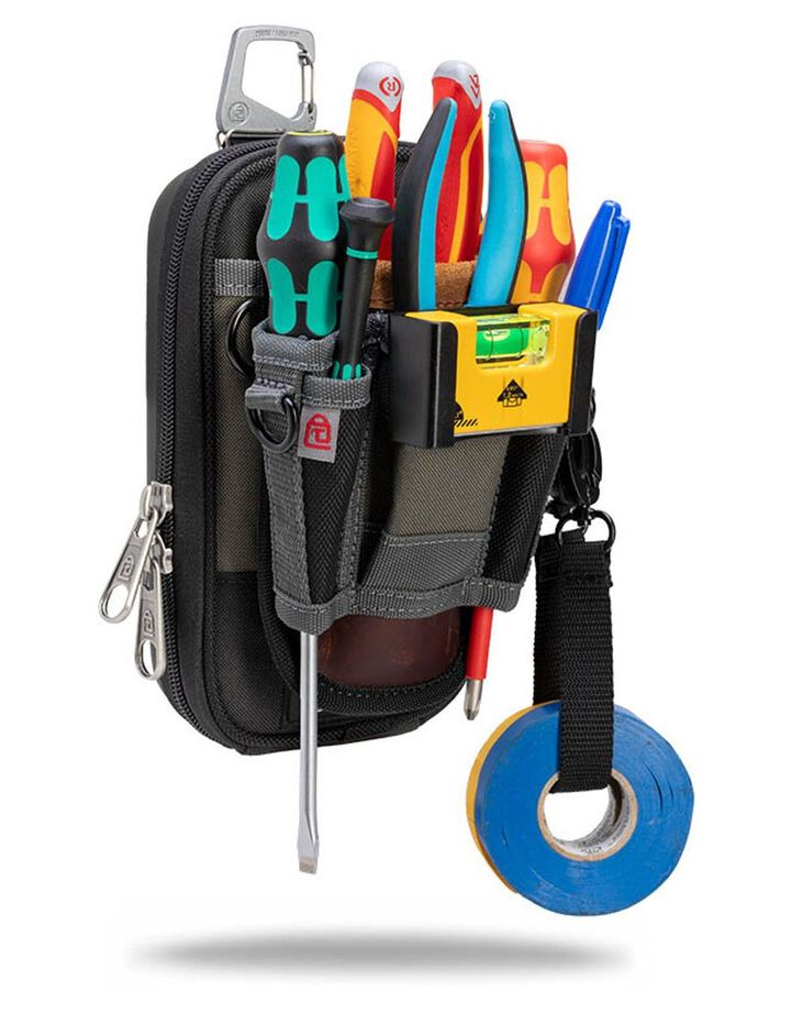 Veto Pro Pac Small Semi Rigid Multi Functional Tool Pouch with Zipper Closure, large image number 9