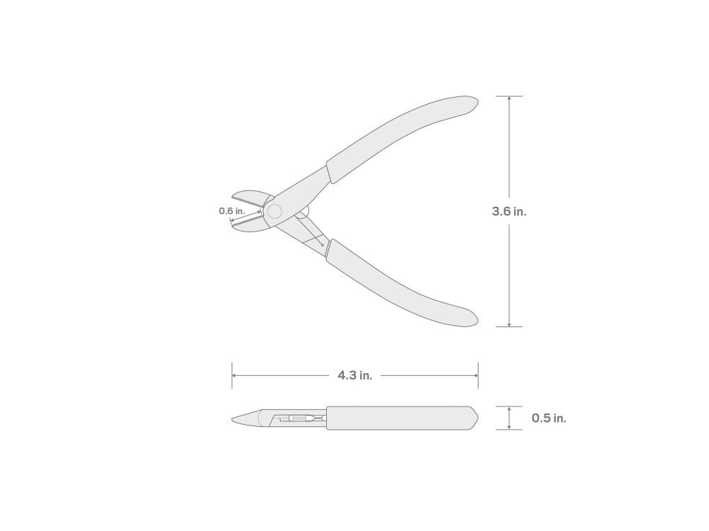 Tekton Mini Diagonal Cutting Pliers, large image number 7