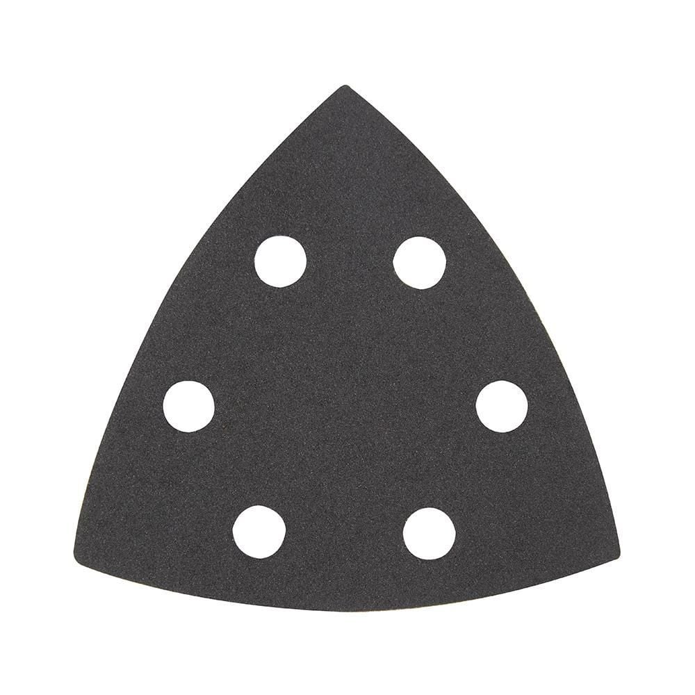Milwaukee 3-1/2inch 240 GRIT TRIANGLE SANDPAPER 6PK, large image number 1