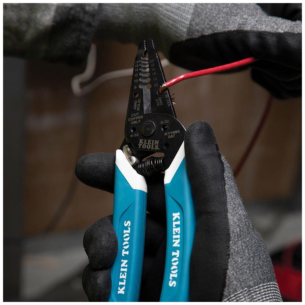 Klein Tools Klein-Kurve Wire Stripper/Cutter 8-20 AWG, large image number 7