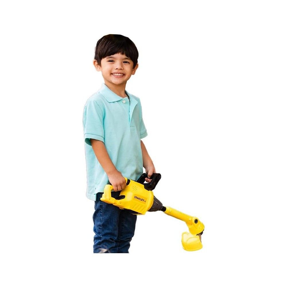 Stanley Jr Kids Battery-Powered Weed Trimmer Toy, large image number 3