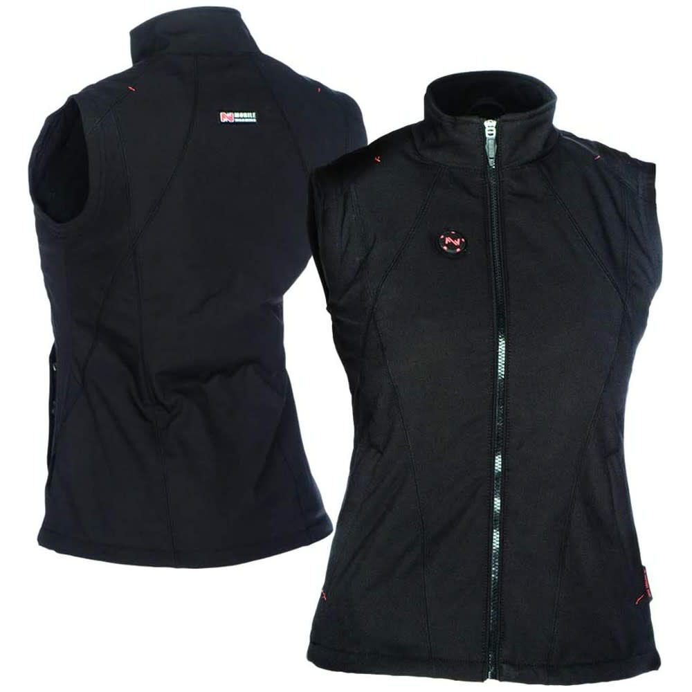 Mobile Warming Dual Power Vest Womens 12V Black Medium, large image number 3