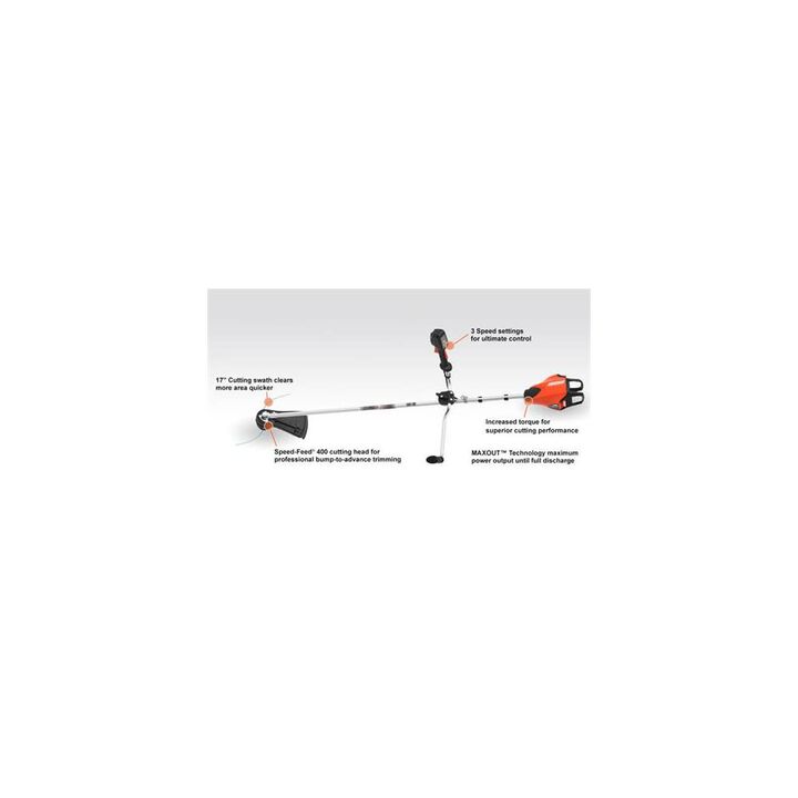 Echo X Series 56V eFORCE Brushcutter 17in U Handle Brushless (Bare Tool), large image number 2