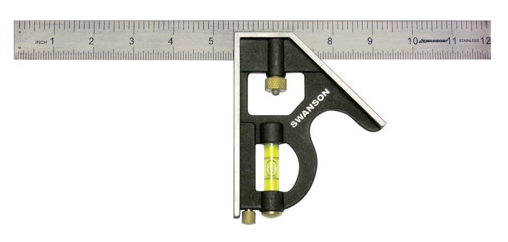 Swanson Tool 12 Inch Combination Square with Metric Markings (30 CM), large image number 1