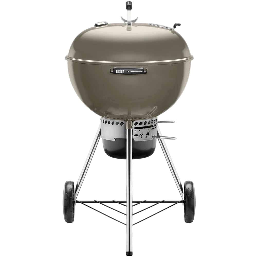 Weber Master-Touch 22 Inch Charcoal Grill with Built-In Thermometer, Smoke – 14510601