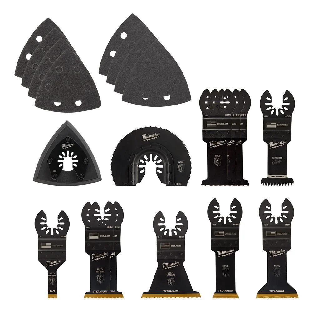 Milwaukee OPEN-LOK 20 Piece Oscillating Multi-Tool Blade Variety Pack, large image number 1