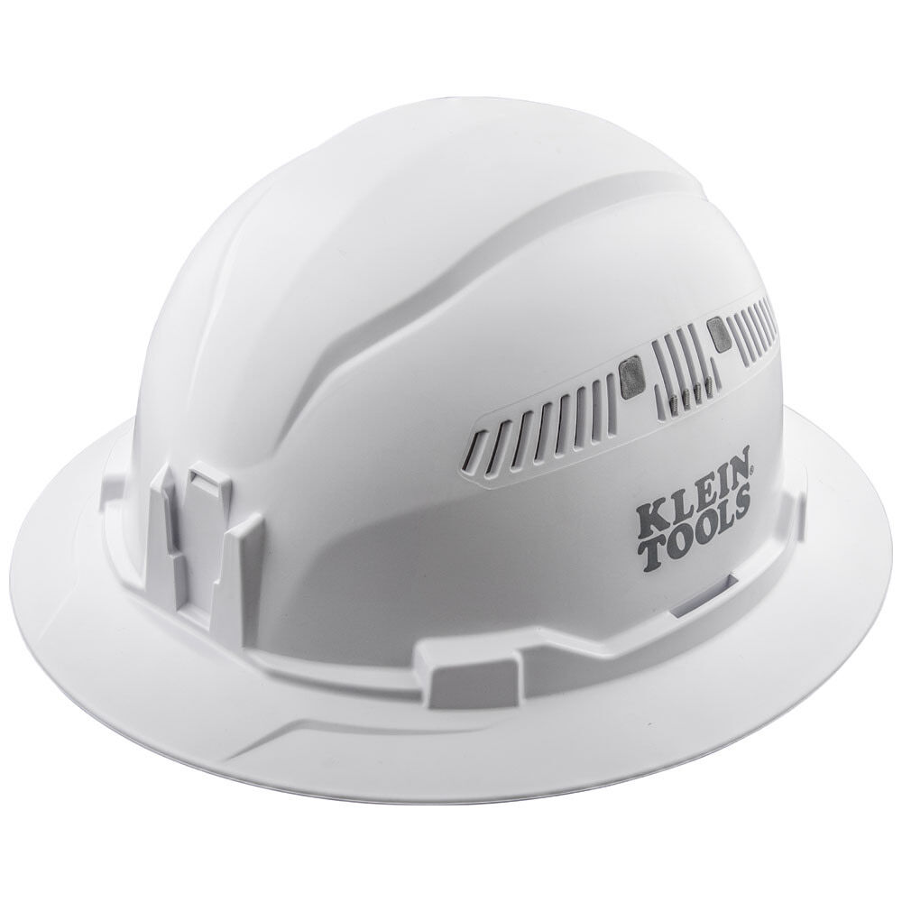 Klein Tools Full Brim Vented Hard Hat, large image number 1