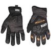 Klein Tools Journeyman Extreme Gloves Size L, small