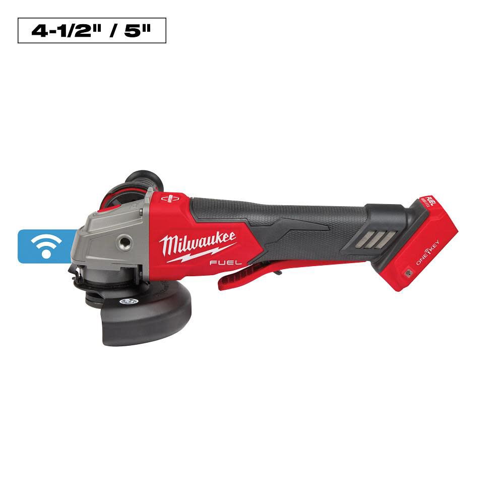 Milwaukee M18 Fuel 4 1 2inch 5inch Braking Grinder Paddle Switch No Lock Bare Tool 2882 20 - Image 17