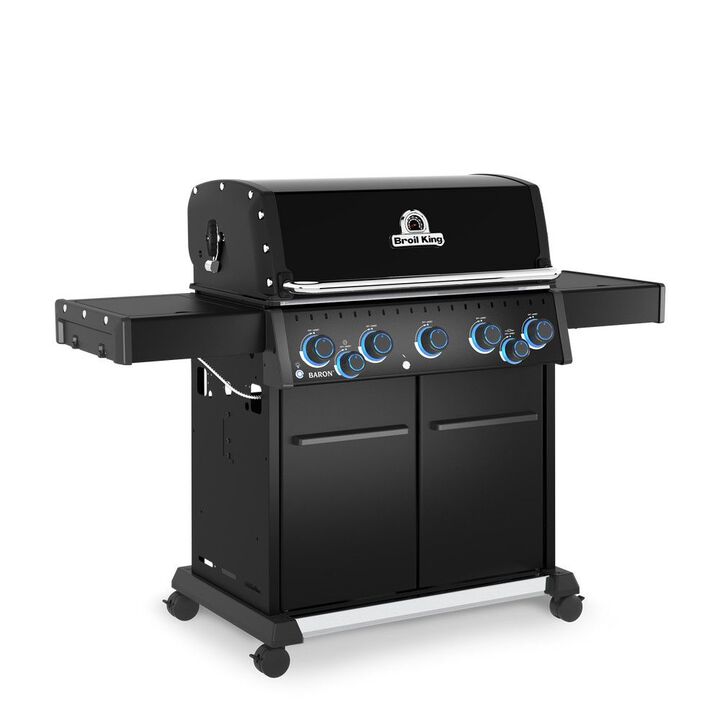 Broil King Baron 590 Pro Shadow 5-Burner Propane Gas Grill, large image number 4