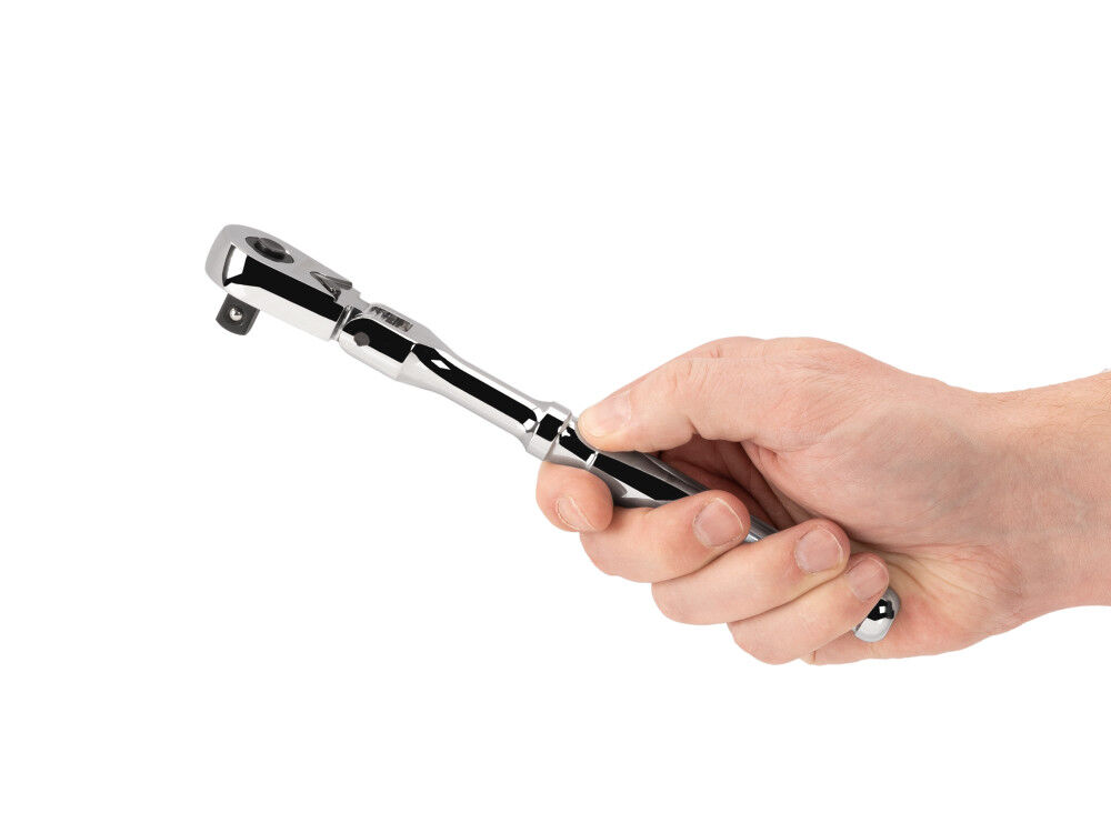 Tekton 3/8 Inch Drive x 8 Inch Flex Head Quick-Release Ratchet, large image number 6