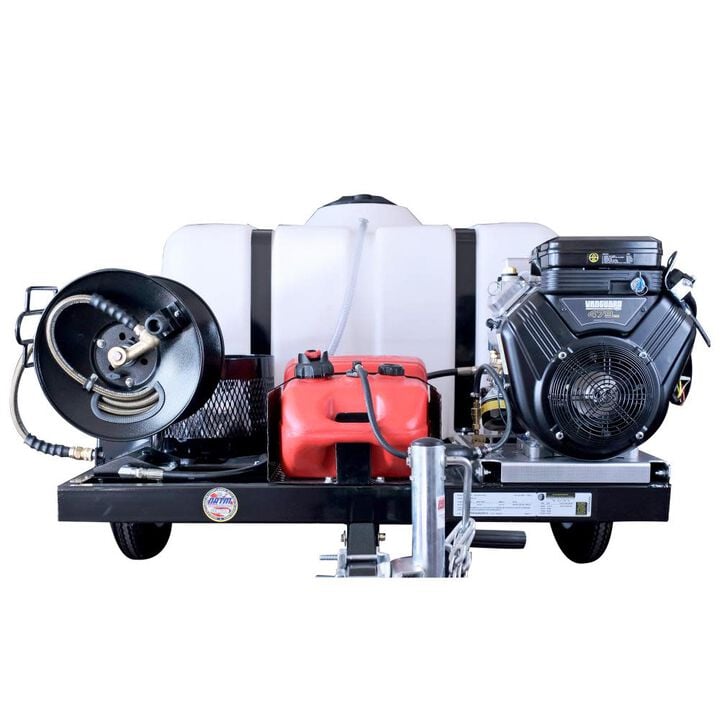 Simpson 4200 PSI 4.0 GPM Gas Powered Cold Water Pressure Washer Trailer with 5 Spray Tips, large image number 3