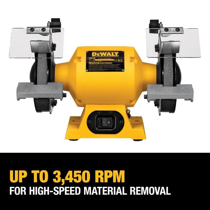 DEWALT 6 In. Bench Grinder, large image number 5