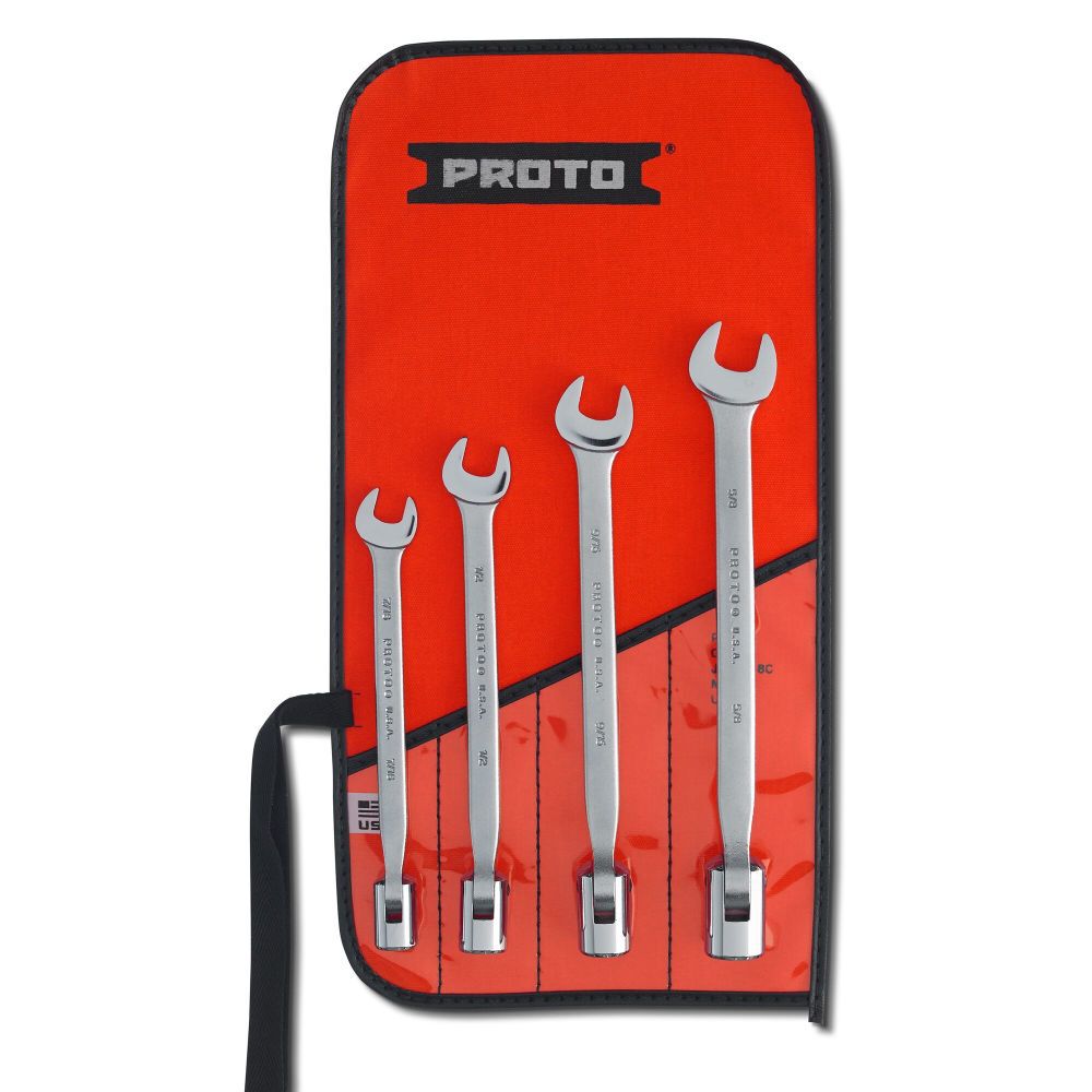 Proto Flex Head Wrench Set 12 Point 4pc, large image number 1